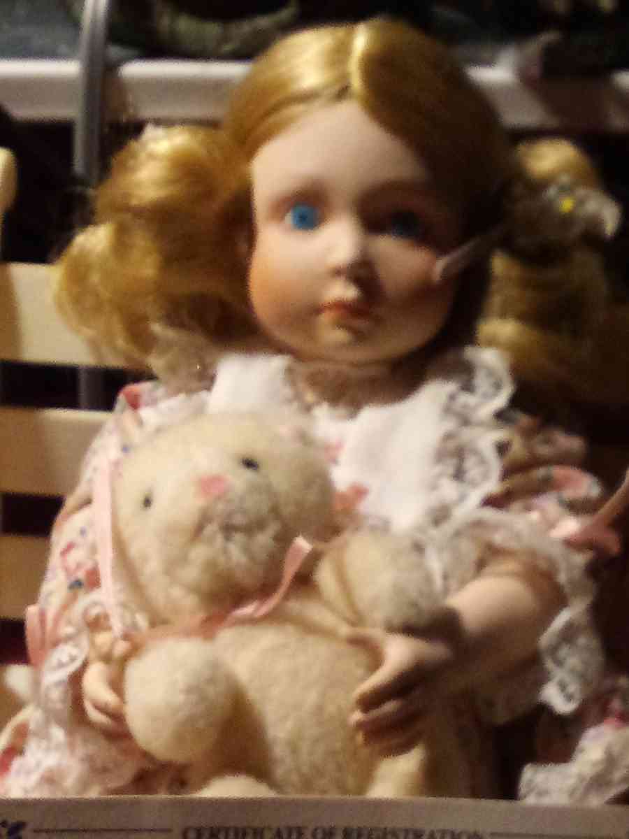 Stephanie Porcelain Doll - Alliance, Ohio - FleaMarketBay