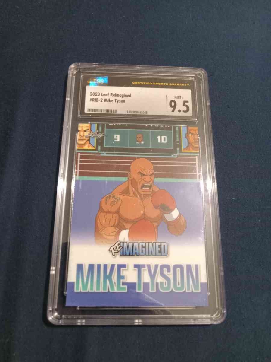 Mike tyson graded sports card - Sparta, Missouri