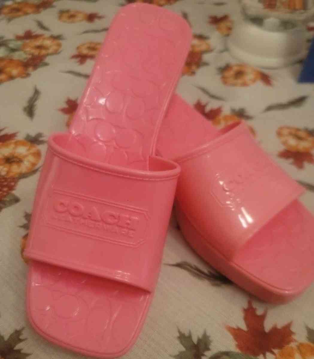 COACH Scarlett Rubber Sandal - Hudson, Florida