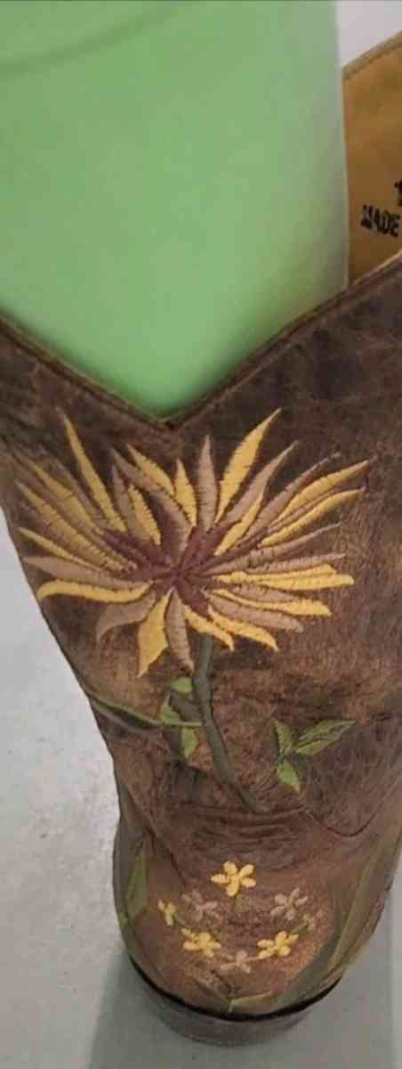 Old Gringo Womens Size 10 Ellie Brass Yellow Western Boots - Kenner, Louisiana - FleaMarketBay