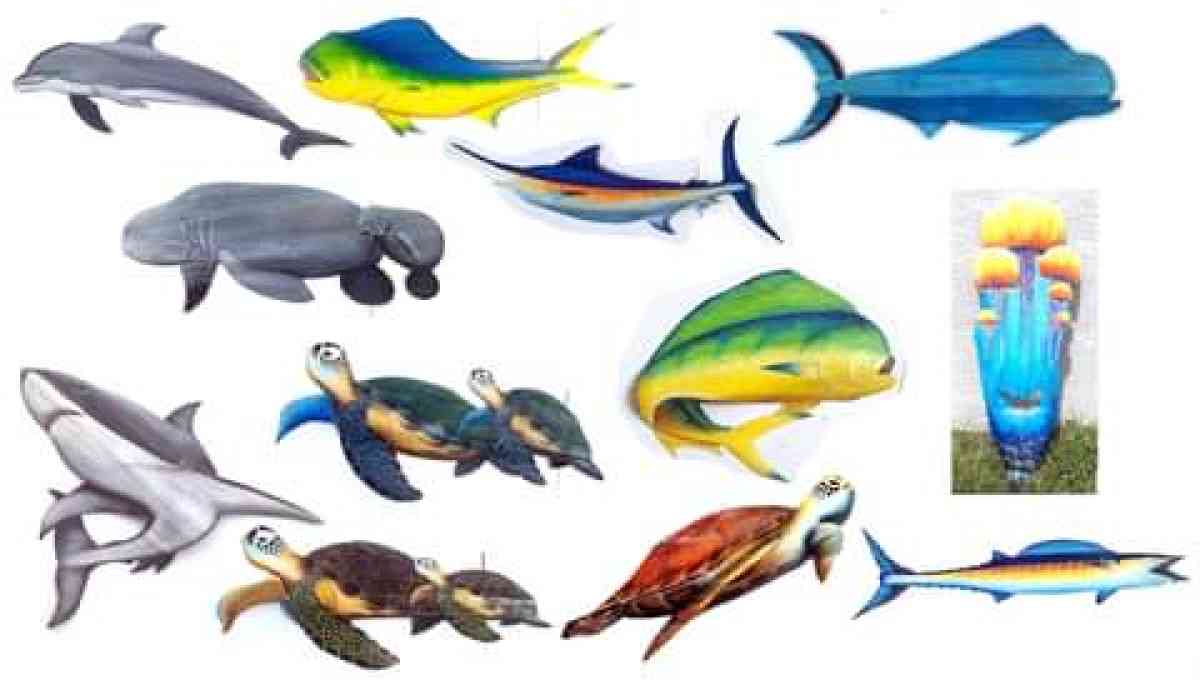 Hand painted palm fronds for sale - Fort Pierce, Florida - FleaMarketBay