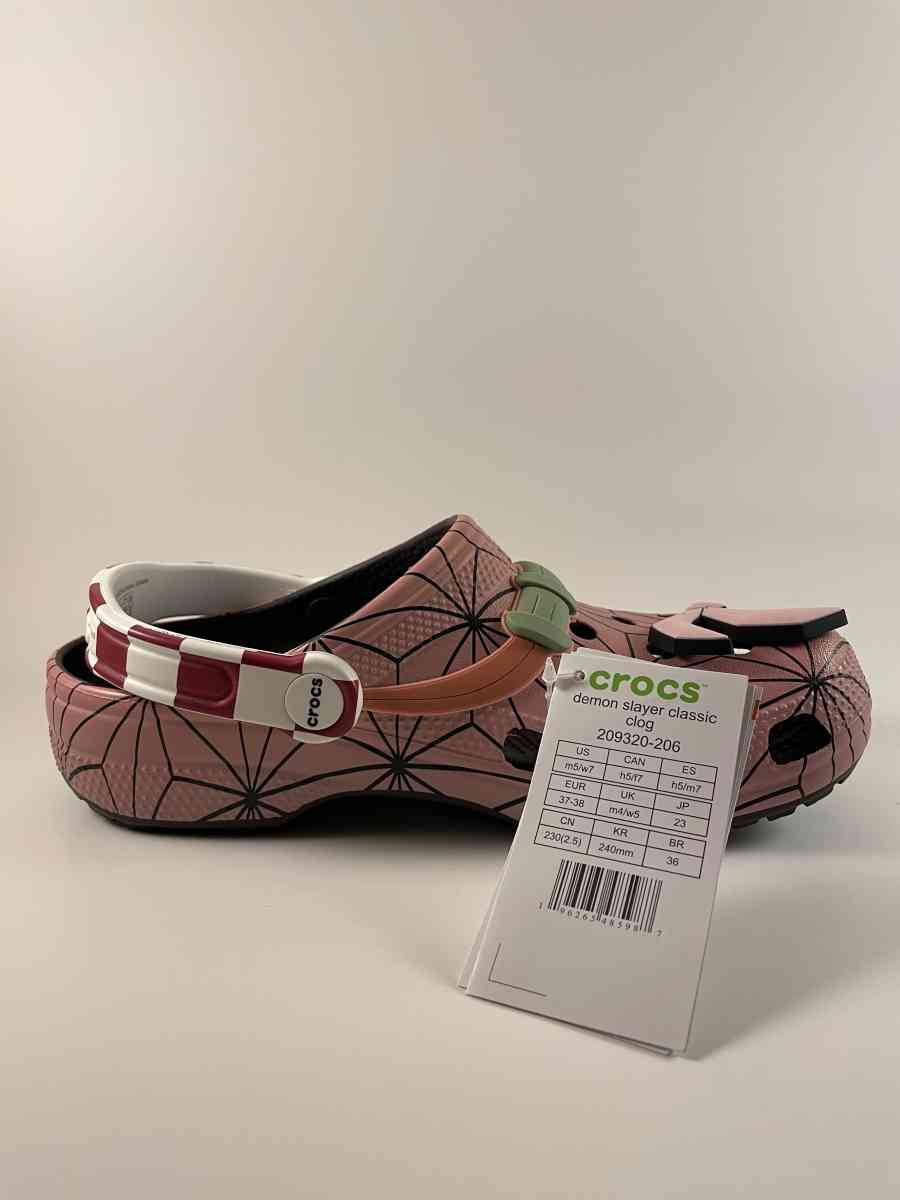 CROCS Demon Slayer Nezuko Brand New - Chicago, Illinois - FleaMarketBay