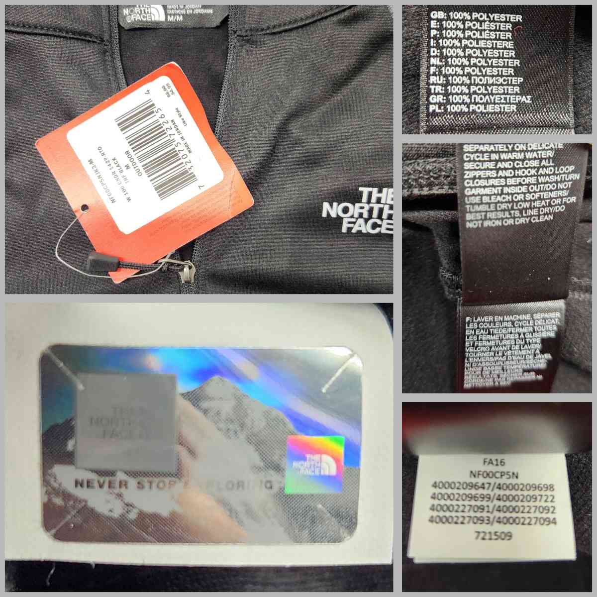 The Northface Athletic Outdoor Womens 100 Cinder Pullover - Kenner, Louisiana - FleaMarketBay