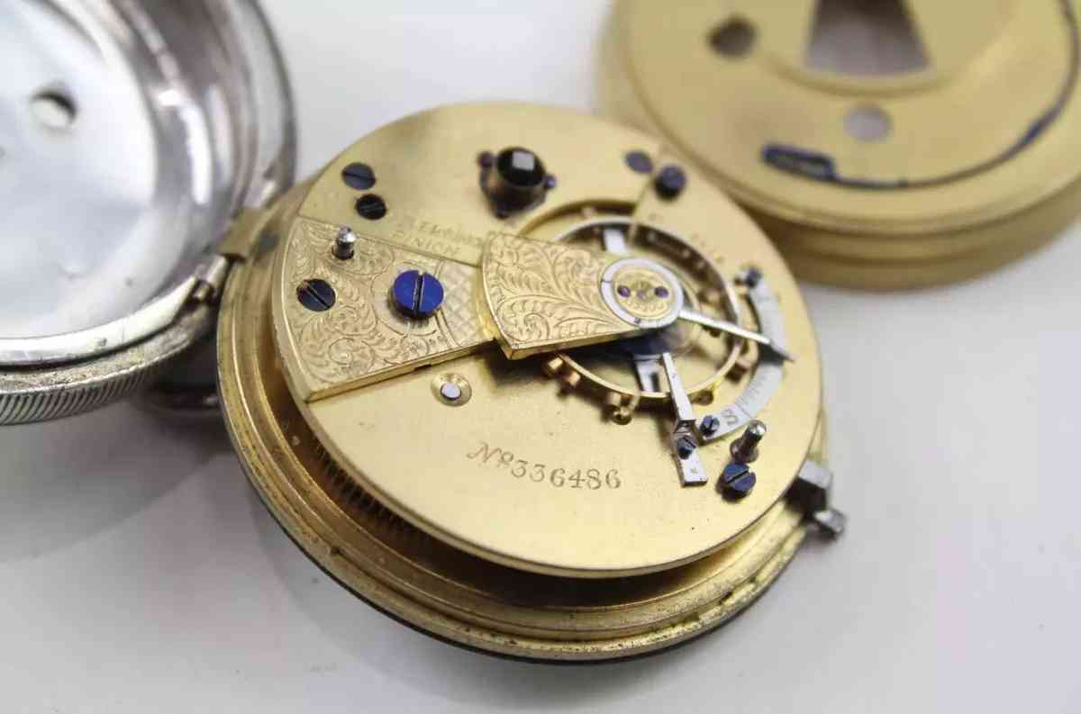 HEPeck LondonHallmarked POCKET WATCH - Cleveland, Ohio - FleaMarketBay