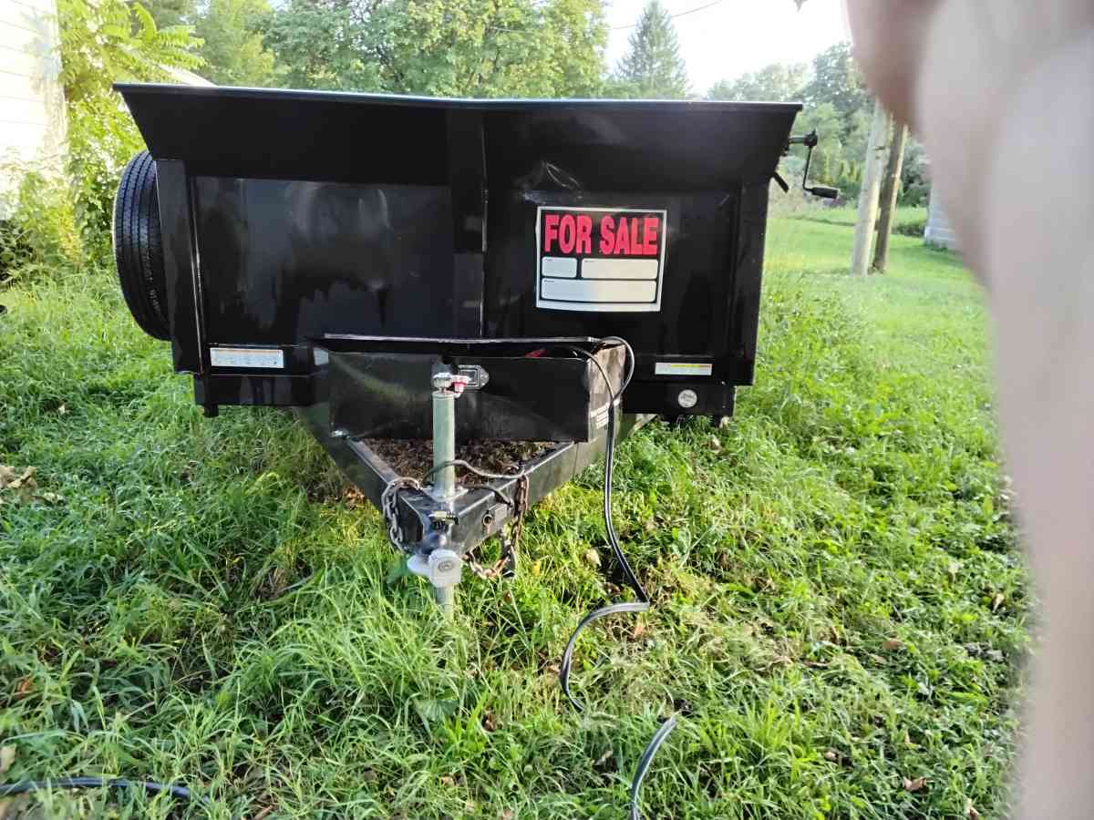 2018 SurTack Dump Trailer with Ramps Like New - Williamstown, New Jersey - FleaMarketBay