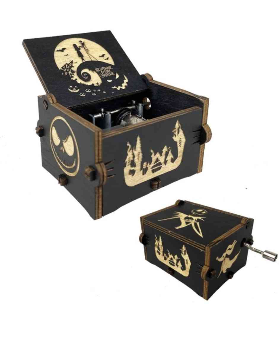 Halloween Musical Musical Wood Box - Grand Terrace, California - FleaMarketBay