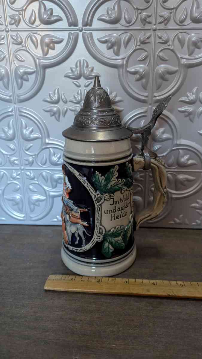 Original Thewald Vintage Edition Beer Stein Hunter And His D - Phoenix, Arizona - FleaMarketBay