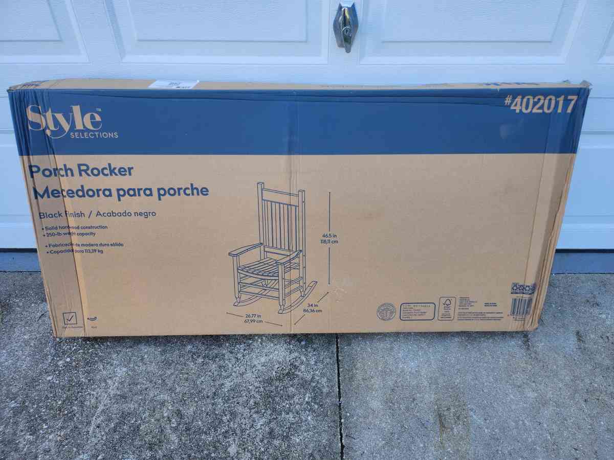 Style Selections Porch Rocker