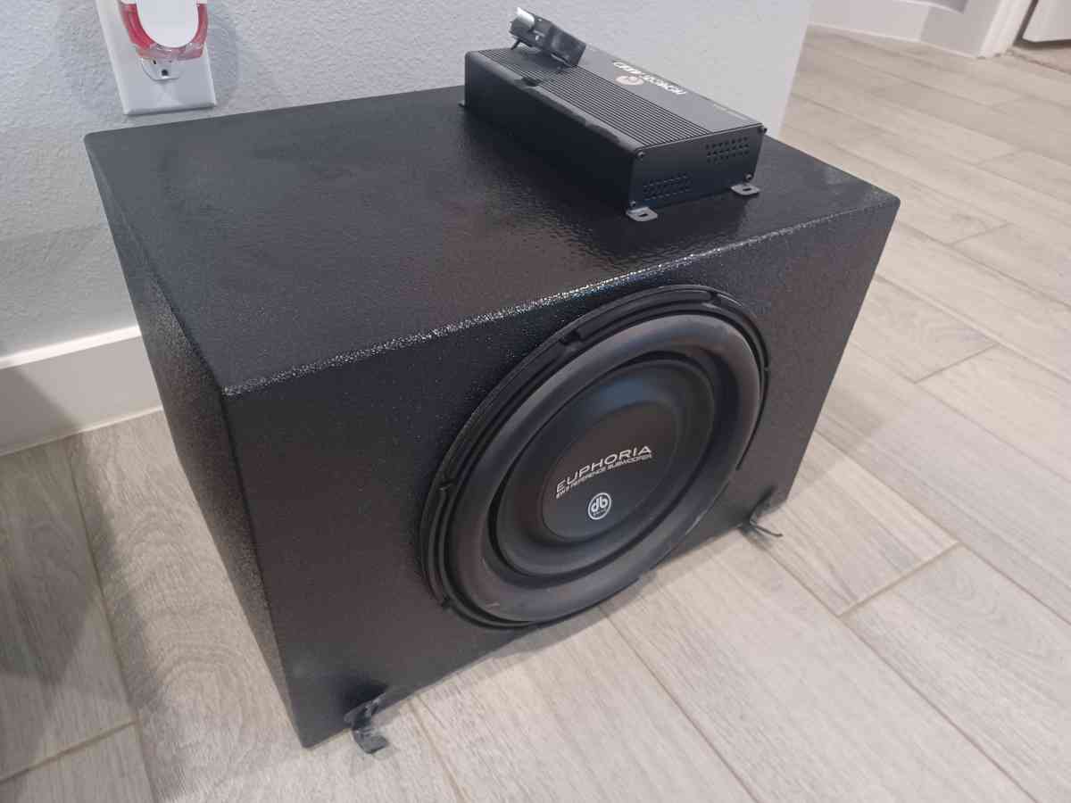 Euphoria EW7 Speaker Comes with AMP - Mansfield, Texas - FleaMarketBay