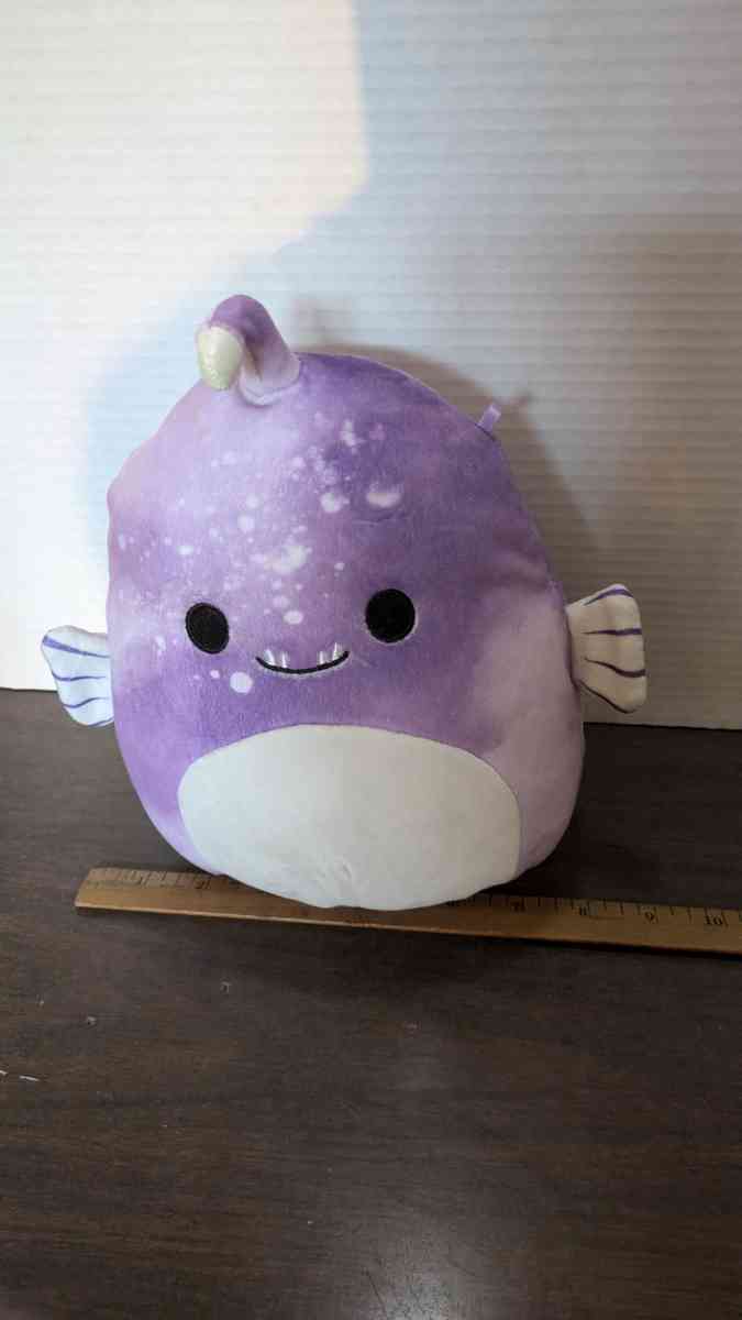 SQUISHMALLOW Easton Anglerfish Plush Purple Tie Dye Lantern - Phoenix, Arizona - FleaMarketBay