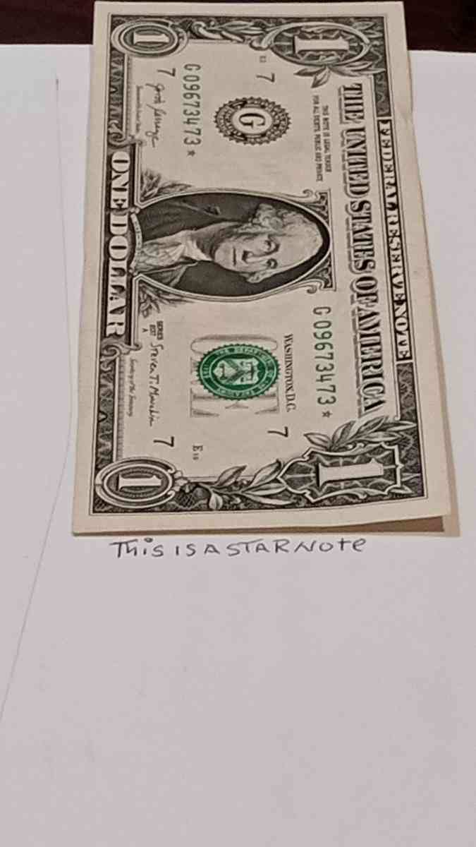 this Tree 1 dollars Bills Are Star Notes - Alton, New York - FleaMarketBay