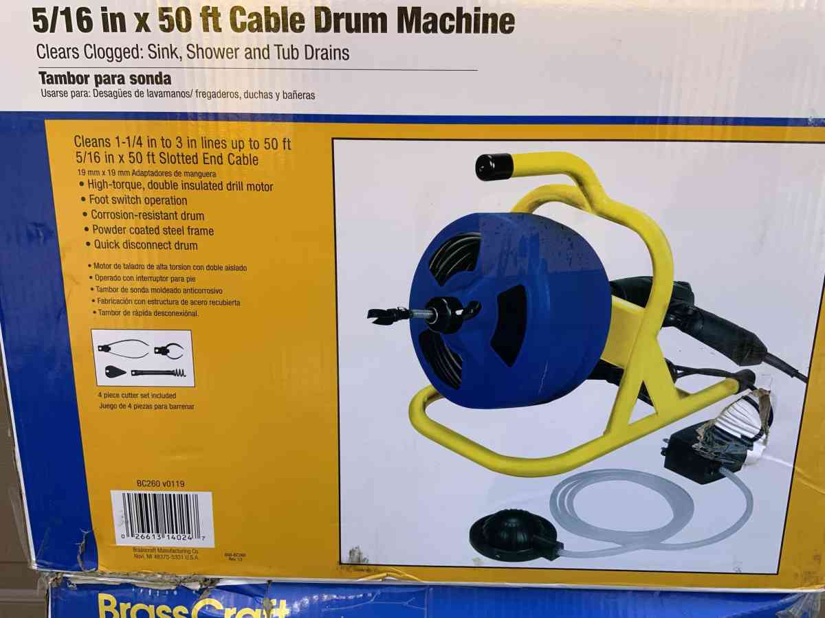 Brass Craft Cable Drum Machine - Homosassa, Florida - FleaMarketBay
