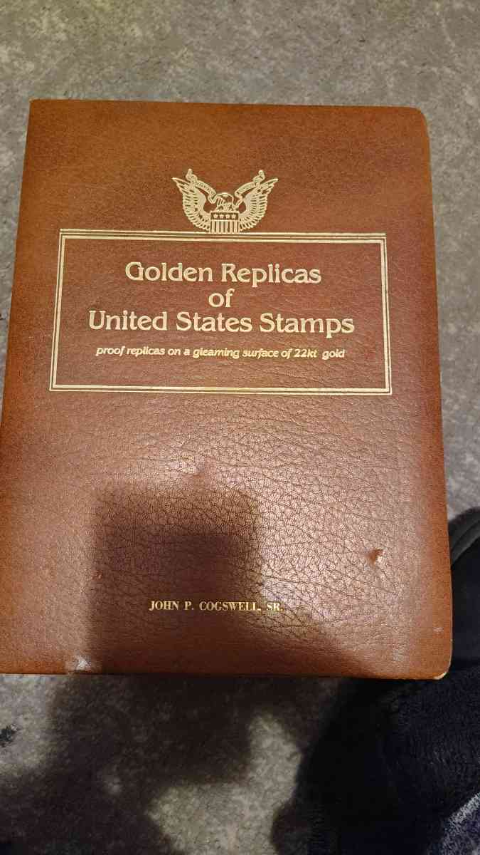 Gold replica stamp - Elmira, New York