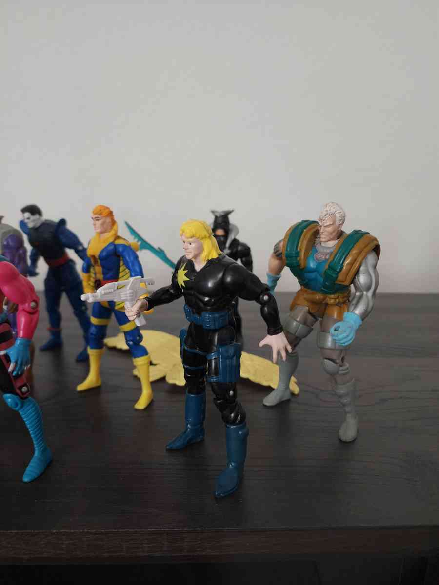 Vintage 1993 Marvel XMen Action Figure Collection - Manteca, California - FleaMarketBay