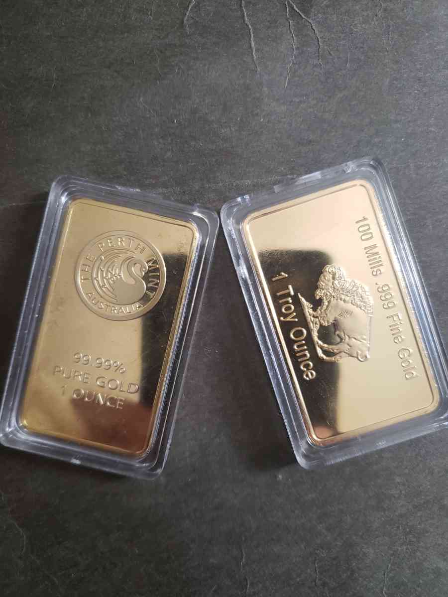 One ounce gold bar - Salt Lake City, Utah - FleaMarketBay