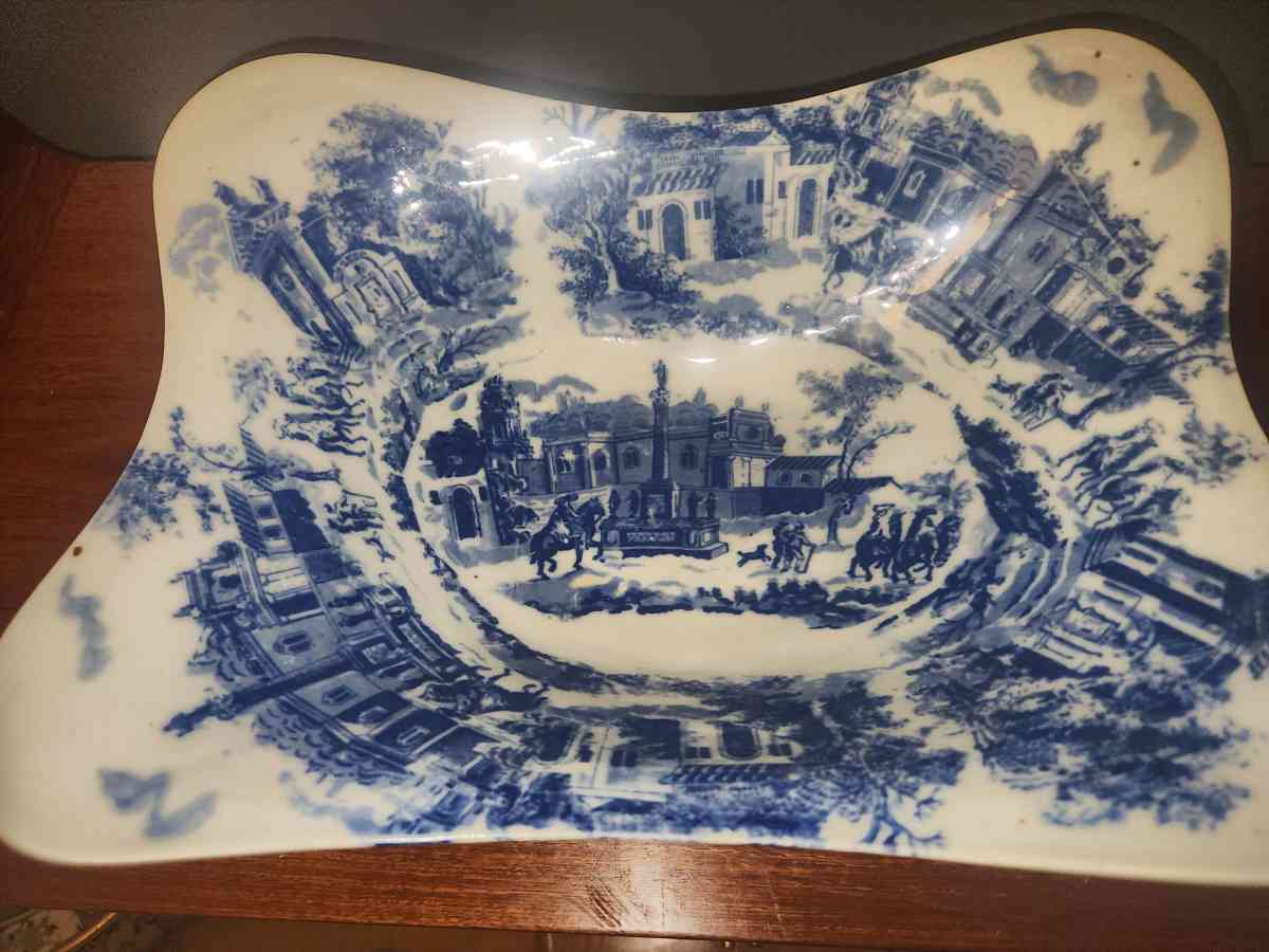 Victoria ware ironstone  pedestal bowl - Buford, Georgia - FleaMarketBay