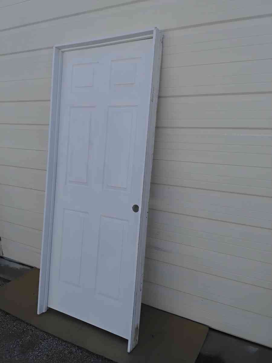 Nice White Prehon Interior Door Left Hand Swing 32 X 80 - Williamstown, New Jersey - FleaMarketBay