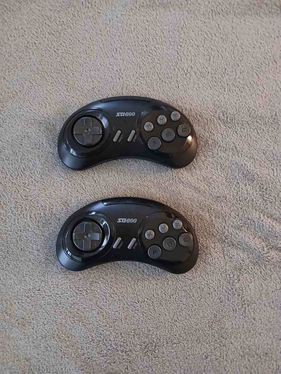 SG800 24G Wireless Game Controller Sega Genesis TV Game - North Hollywood, California - FleaMarketBay