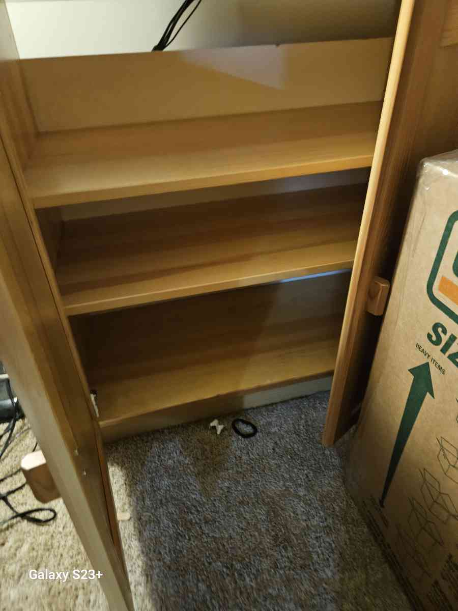move a bookshelf with 2 doors and 3 shelves - Washington Navy Yard, District of Columbia - FleaMarketBay