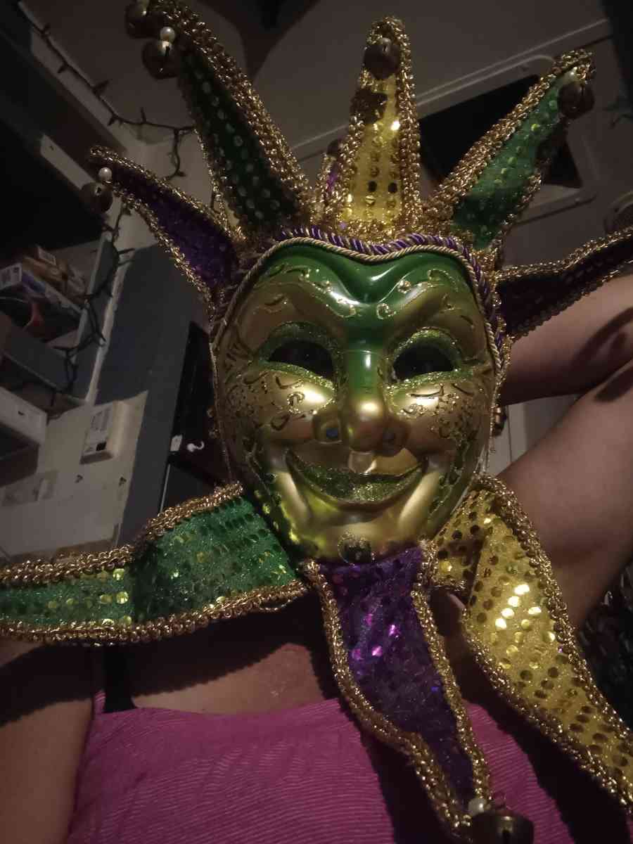 Mardi Gras mask - Lake Charles, Louisiana