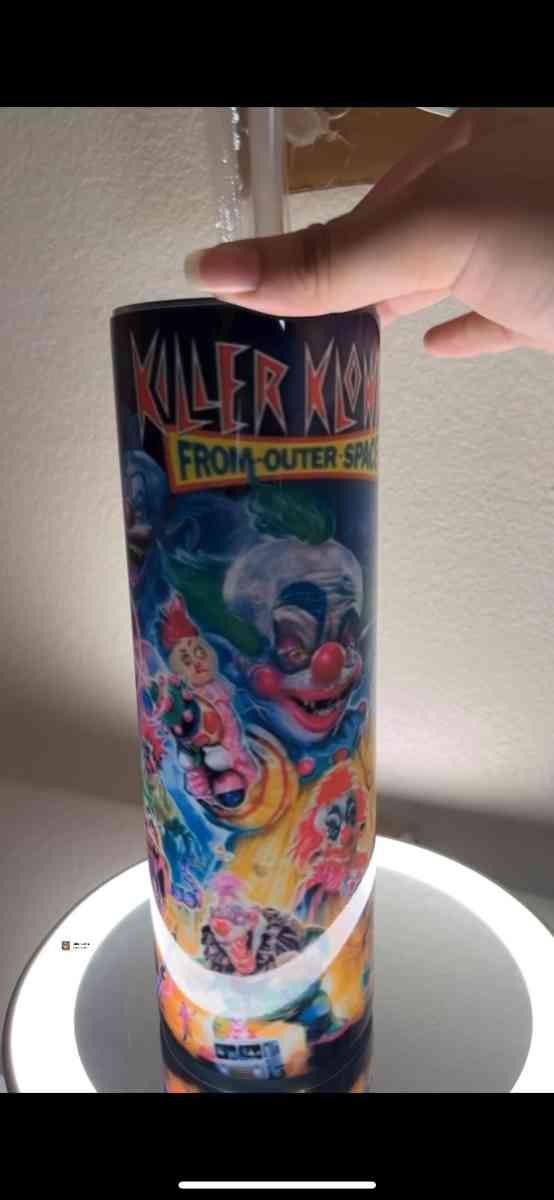 killer klowns 30oz tumbler - Oxnard, California - FleaMarketBay