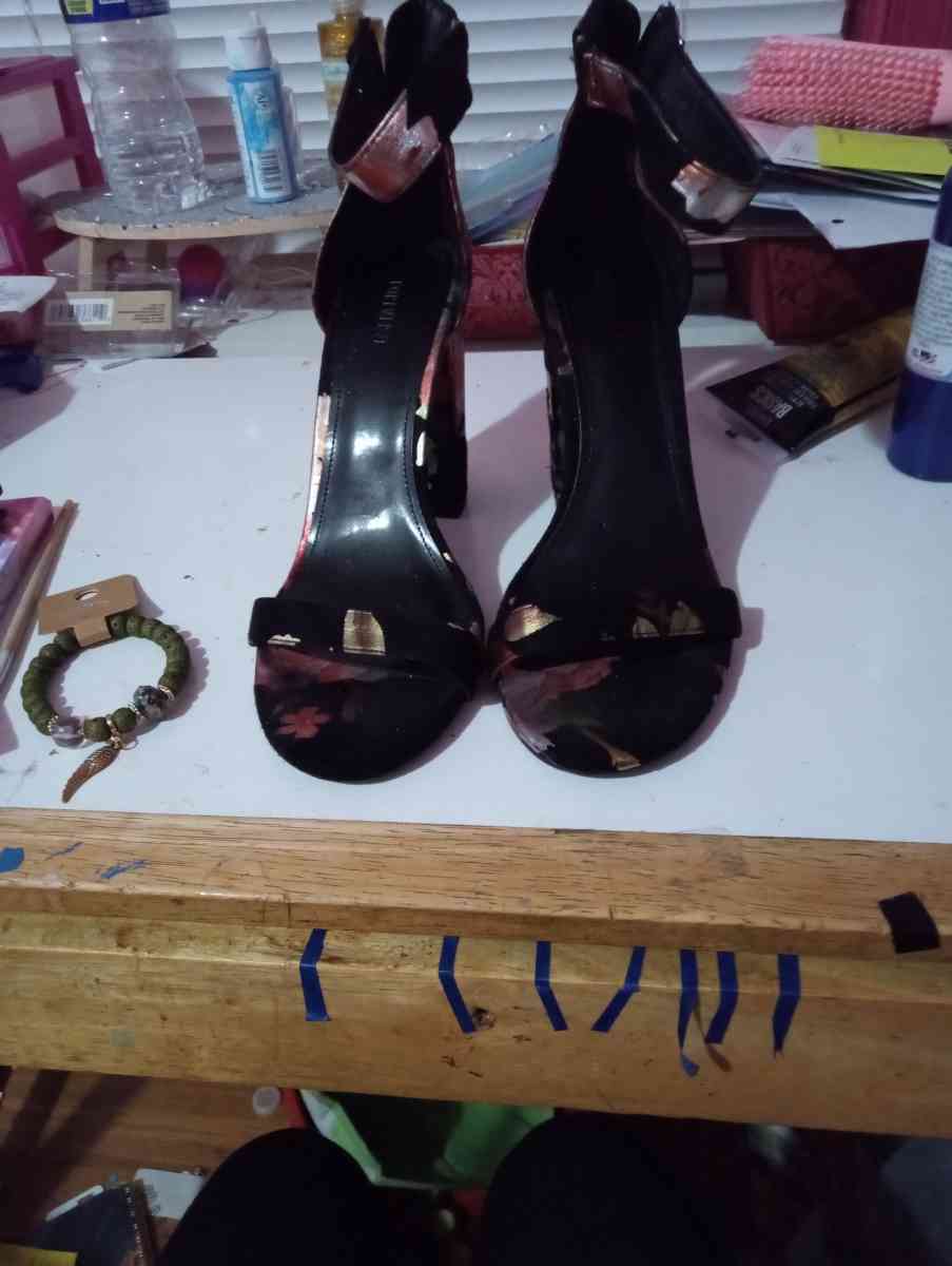 high heel shoes