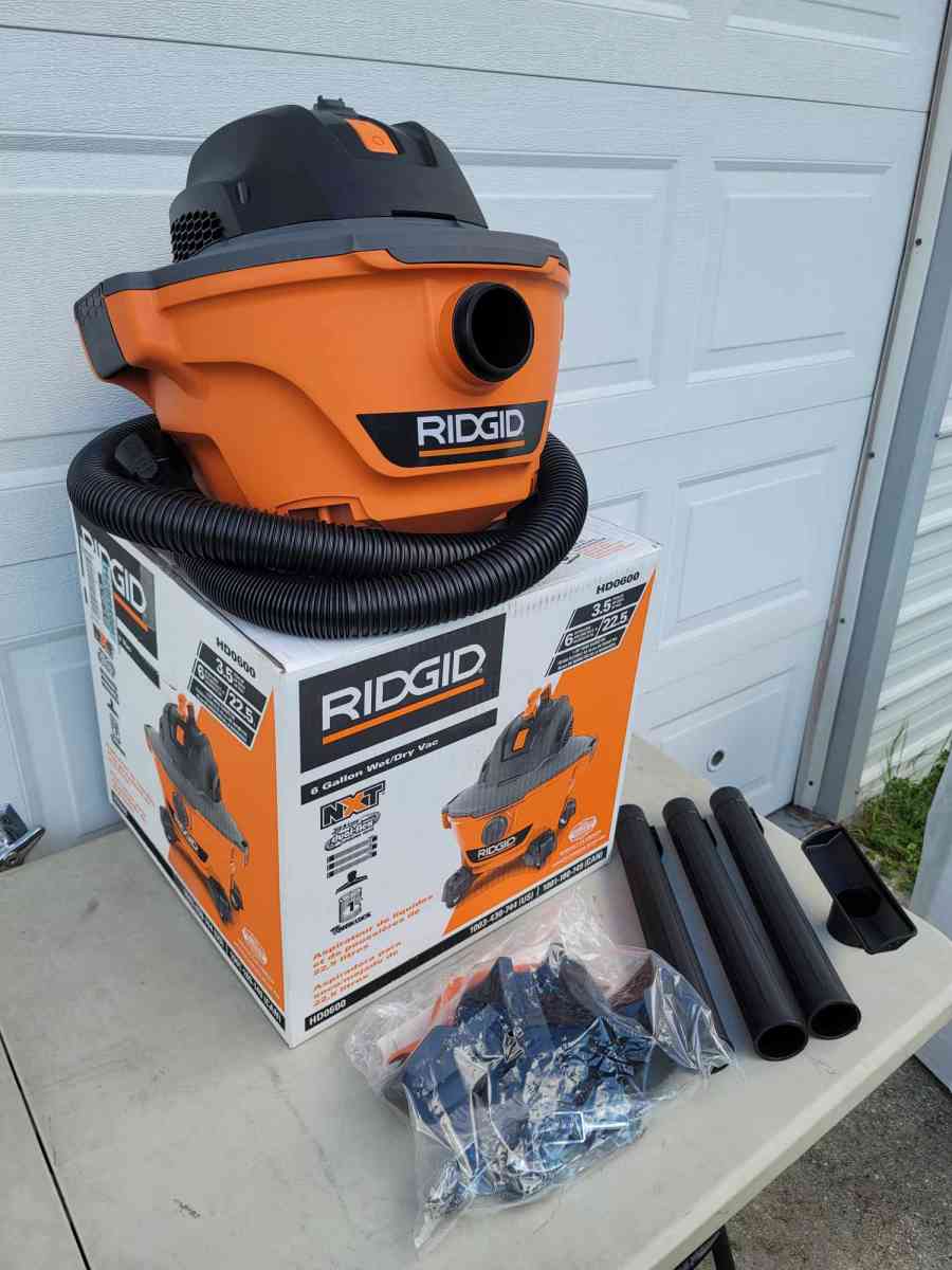 Ridgid HD0600 Wet Dry Shop Vac - Homosassa, Florida - FleaMarketBay