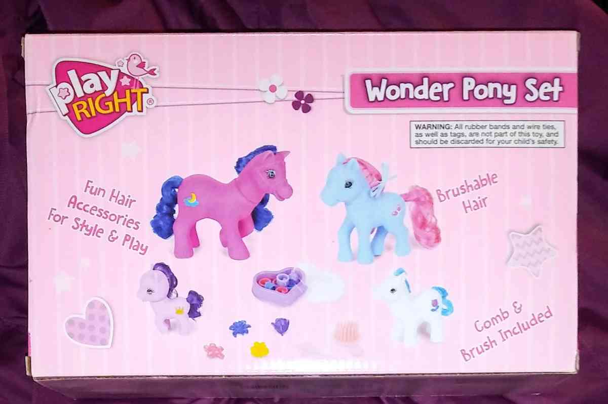Play Right Wonder Pony Set brand new - East Haven, Connecticut - FleaMarketBay