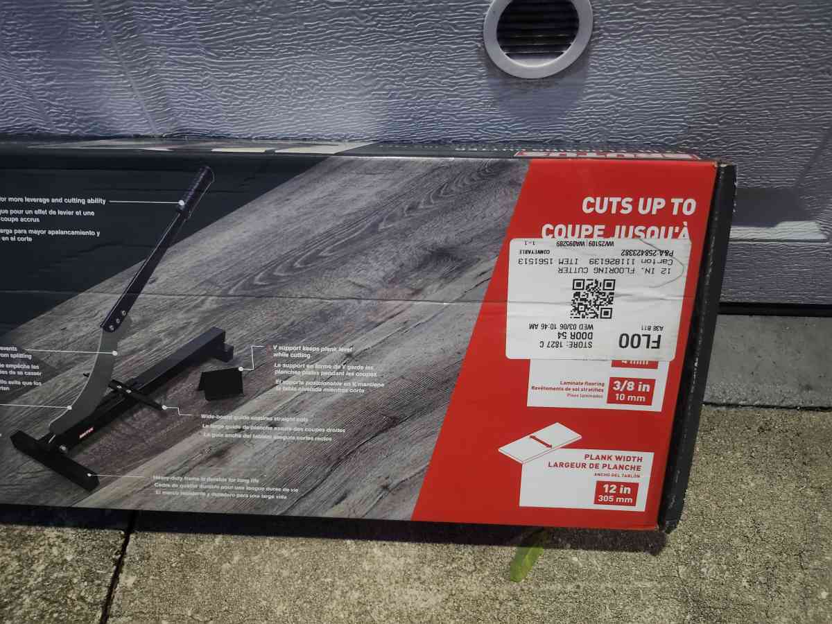 Brutus 12 Inch Flooring Cutter - Homosassa, Florida - FleaMarketBay