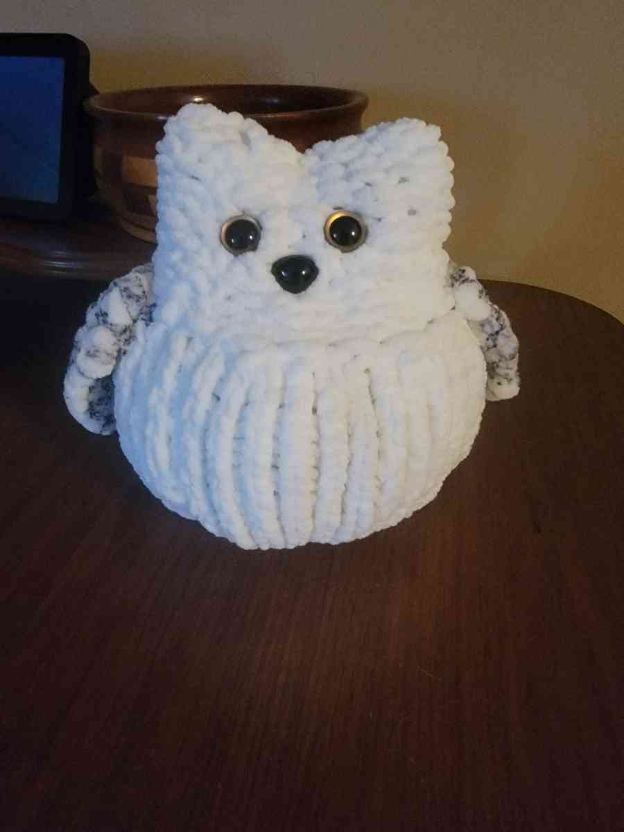 Handmade Knitted Owl - Minneota, Minnesota - FleaMarketBay