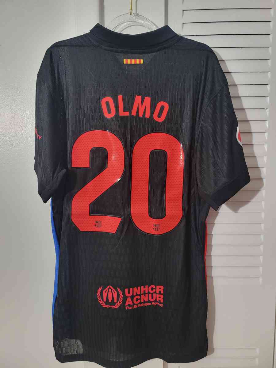 FC Barcelona 2025 Player Version Size L XL 2XL Olmo - Miami, Florida