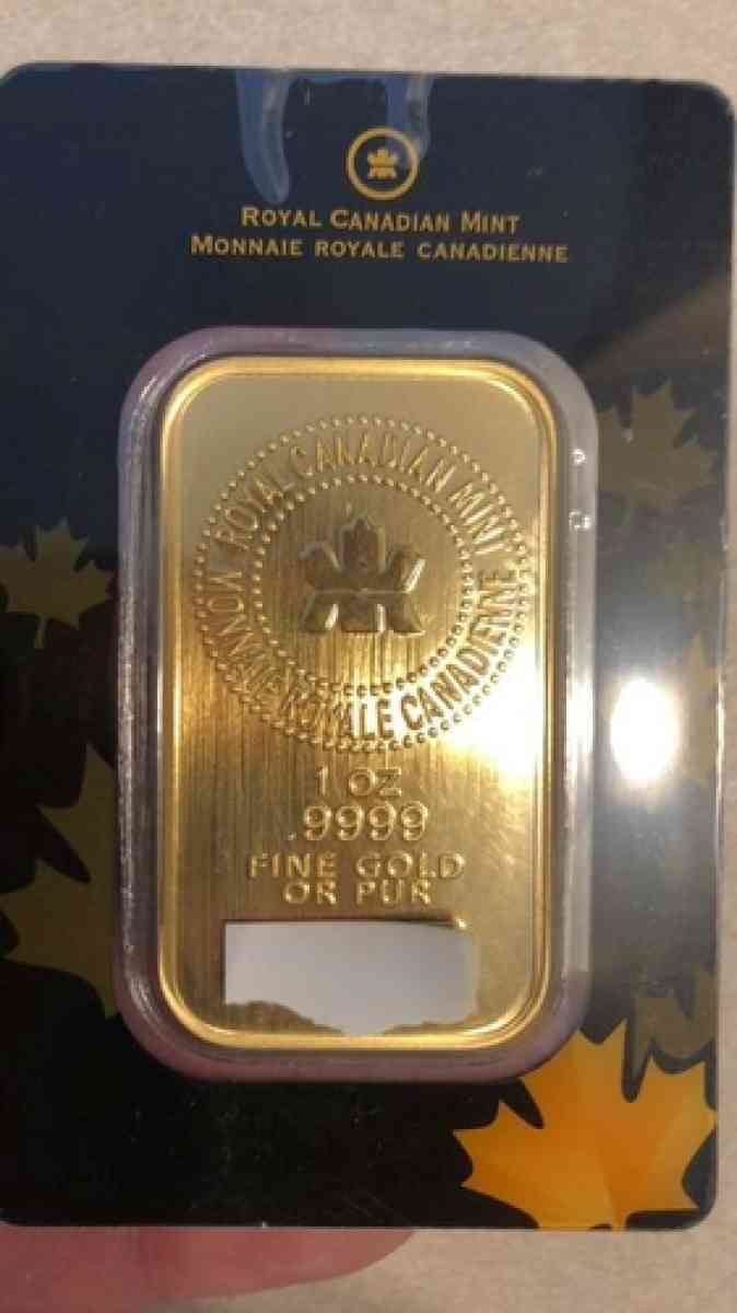 1oz gold bar - Salt Lake City, Utah