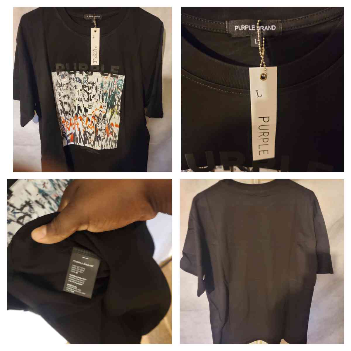 Purple brand graphic tshirt - Chester, Virginia - FleaMarketBay