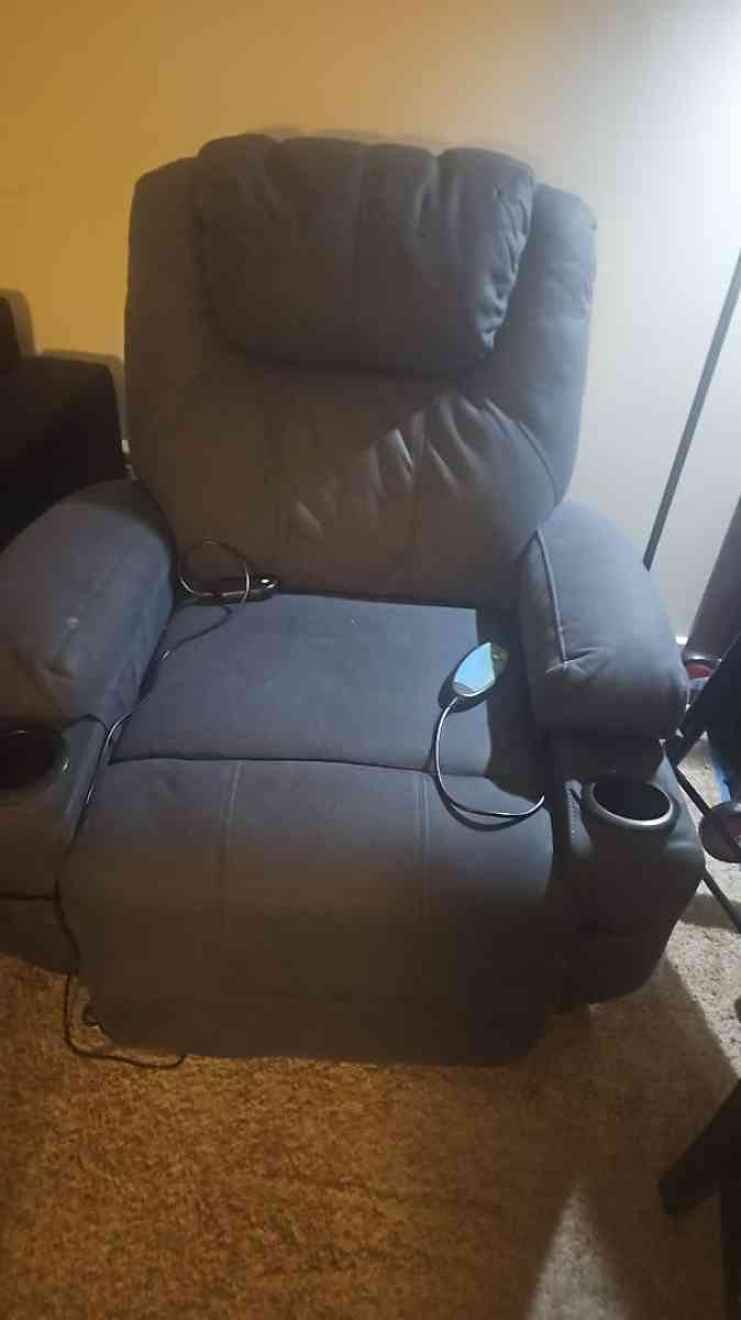 power lift Reclining heated massage chair with remote contro