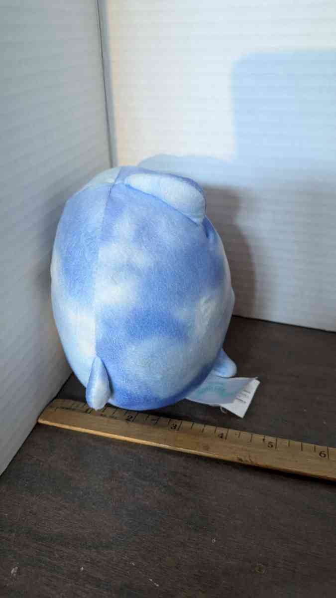 RARE Squishmallow 5 Samir Blue Tie Dye Whale Used perfect co - Phoenix, Arizona - FleaMarketBay