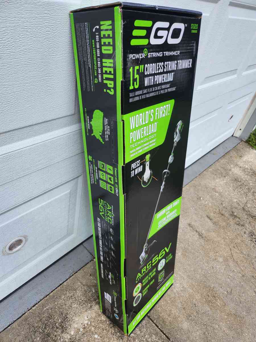 EGO 15 Inch Cordless String Trimmer - Homosassa, Florida - FleaMarketBay
