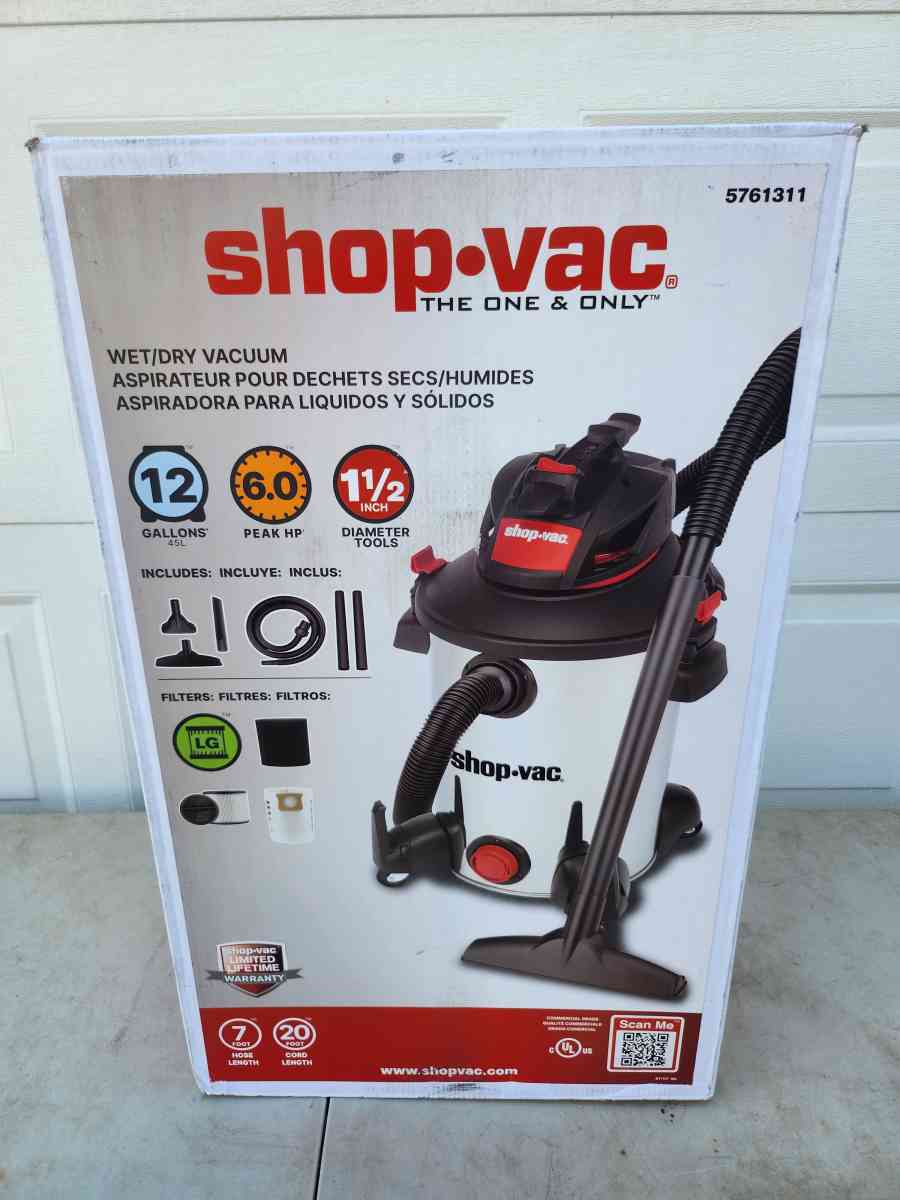 ShopVac Wet Dry Vacuum - Homosassa, Florida - FleaMarketBay