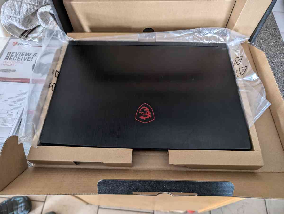 MSI GF65 Thin Gaming Laptop - Cedar Rapids, Iowa - FleaMarketBay