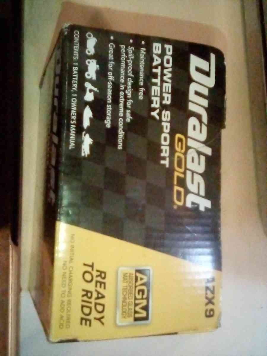 Duralast AZX9 power sport battery - Las Vegas, Nevada - FleaMarketBay