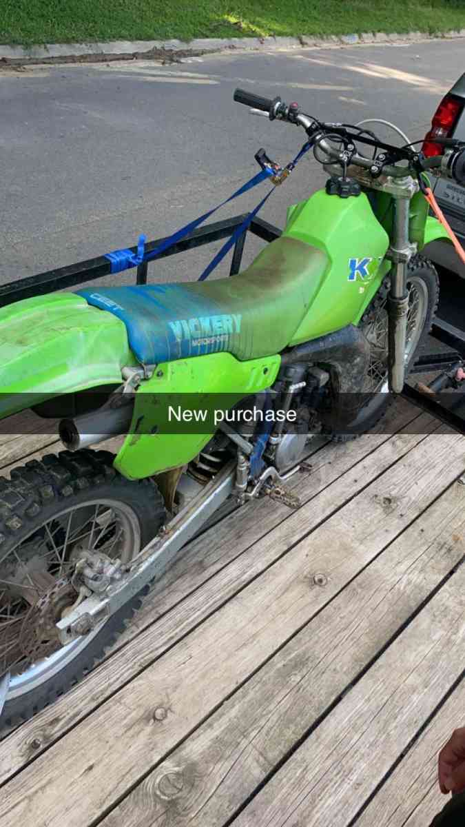 Kawasaki K X125 twostroke - Kansas City, Missouri