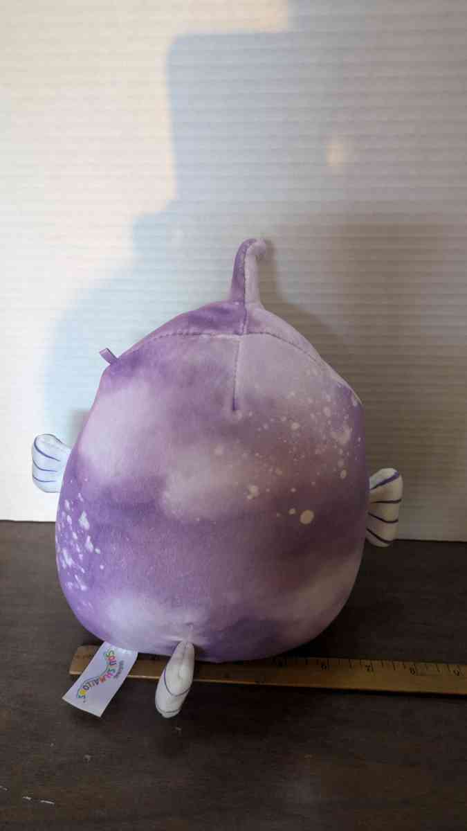 SQUISHMALLOW Easton Anglerfish Plush Purple Tie Dye Lantern - Phoenix, Arizona - FleaMarketBay