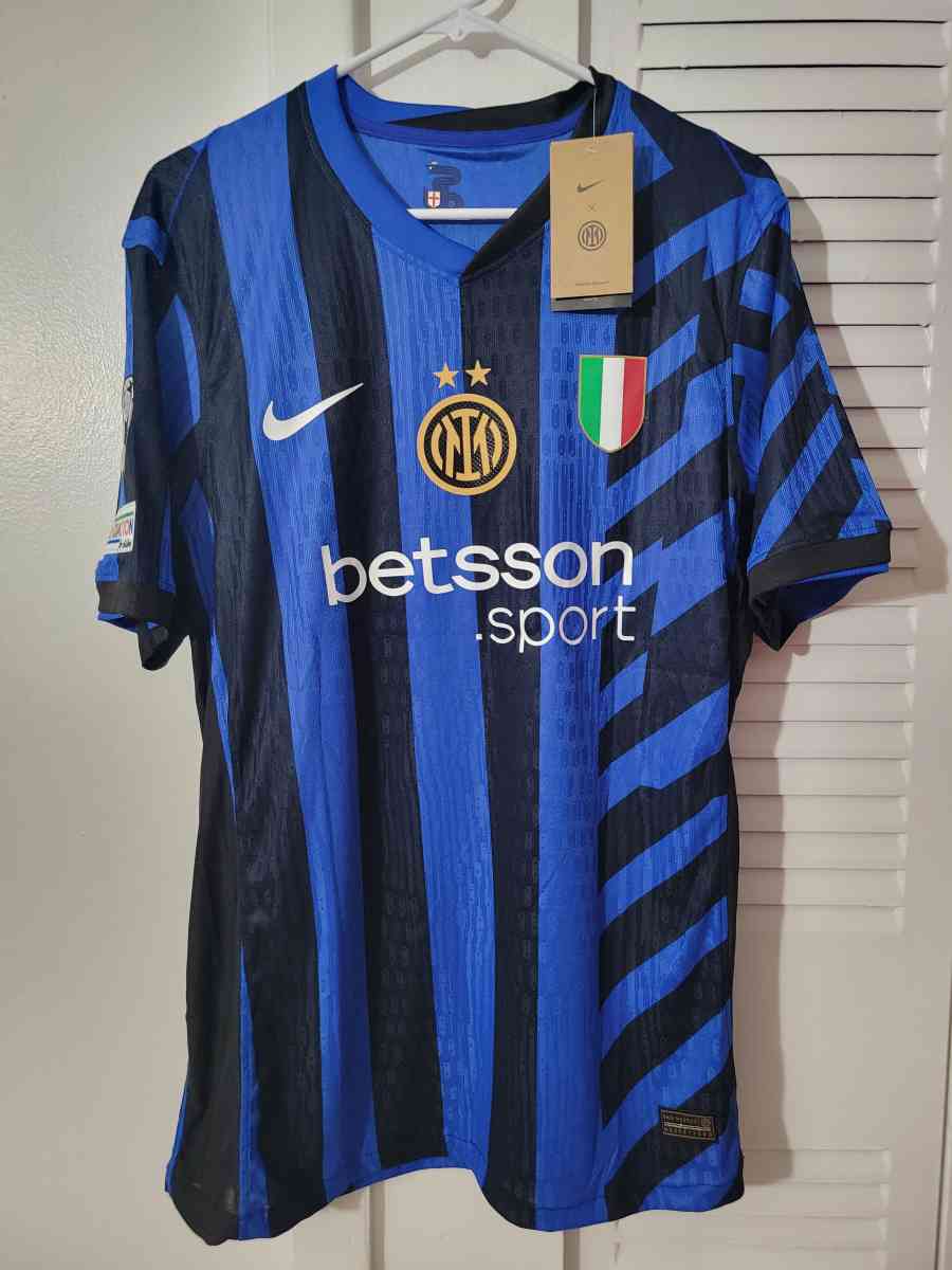 Inter Milan 2025 Soccer Jersey Player Version Size L XL 2XL - Miami, Florida - FleaMarketBay