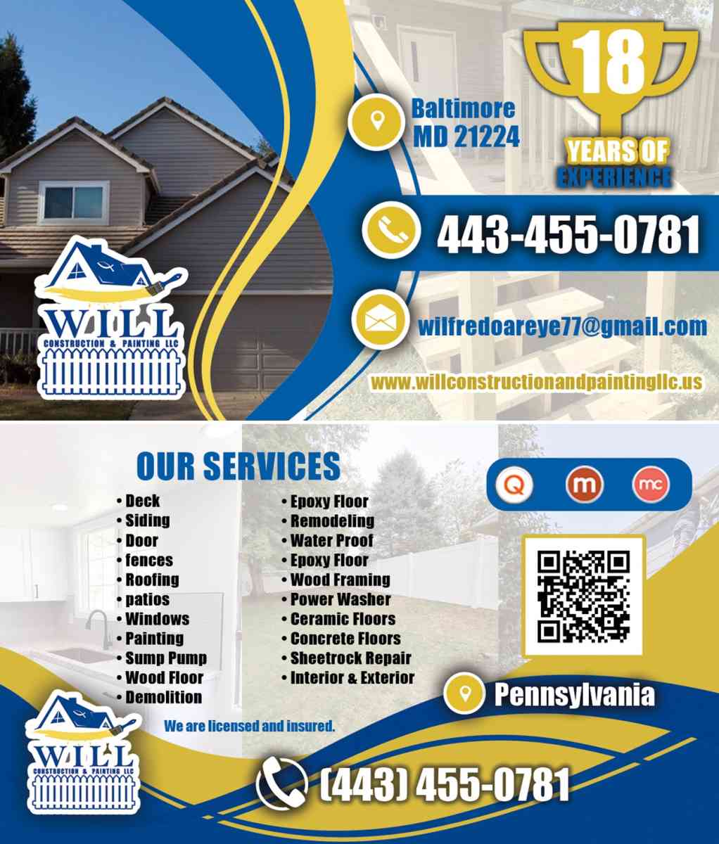 fencing vinyl and Wood - Aberdeen Proving Ground, Maryland - FleaMarketBay