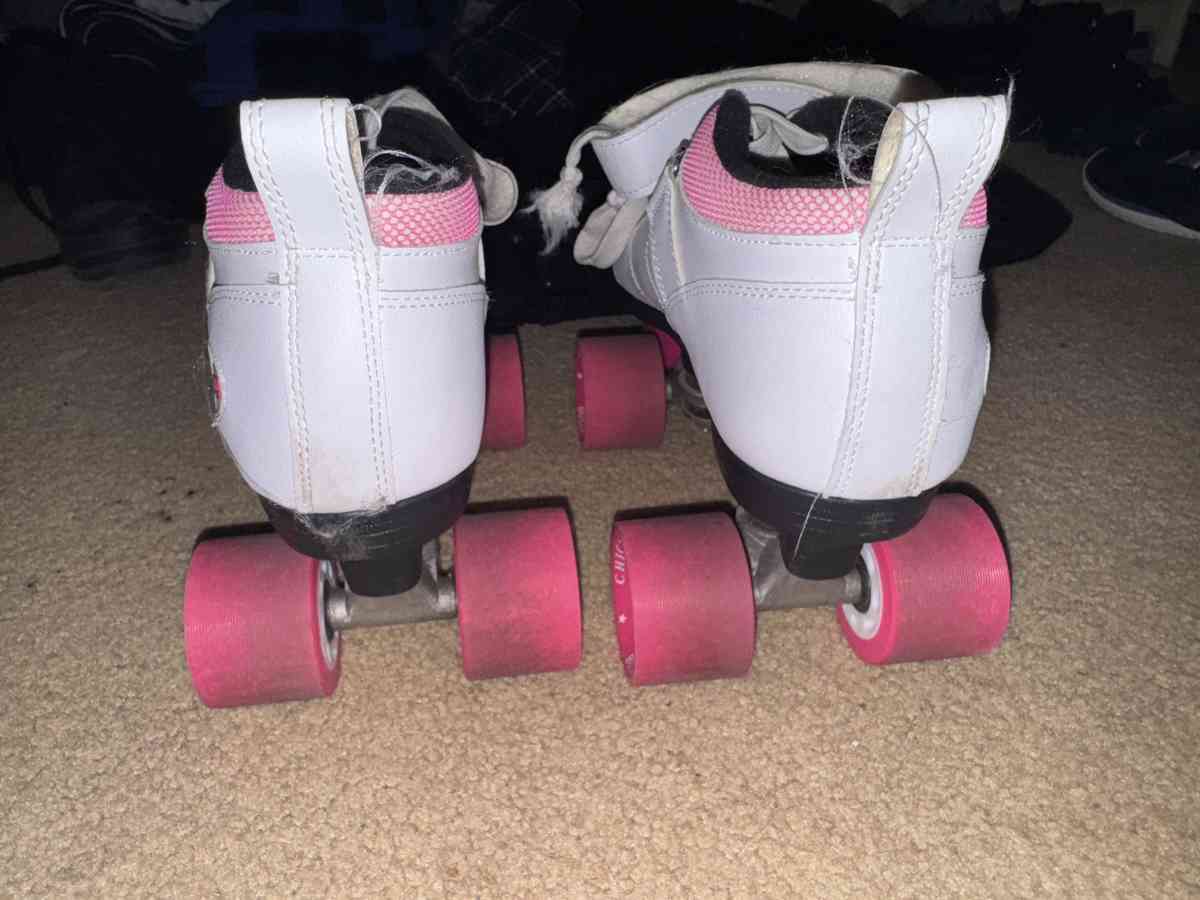 Bullet White and Pink Roller Skates - Peoria, Arizona - FleaMarketBay