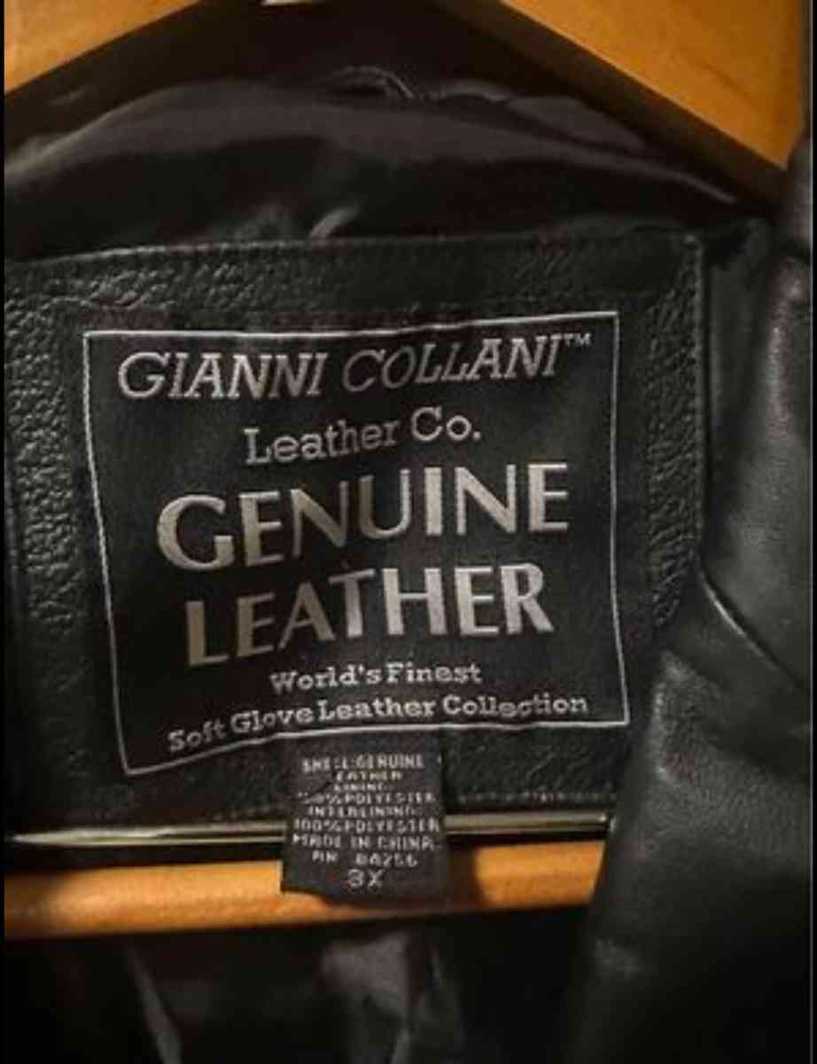 Leather Trench Coat - Plano, Texas - FleaMarketBay