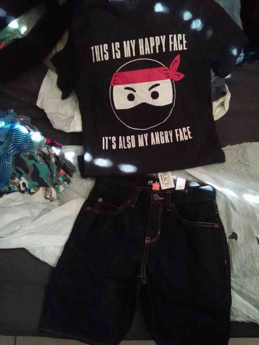 little boys bundle of clothes jeans shirts and boxer briefs - Miami, Florida - FleaMarketBay