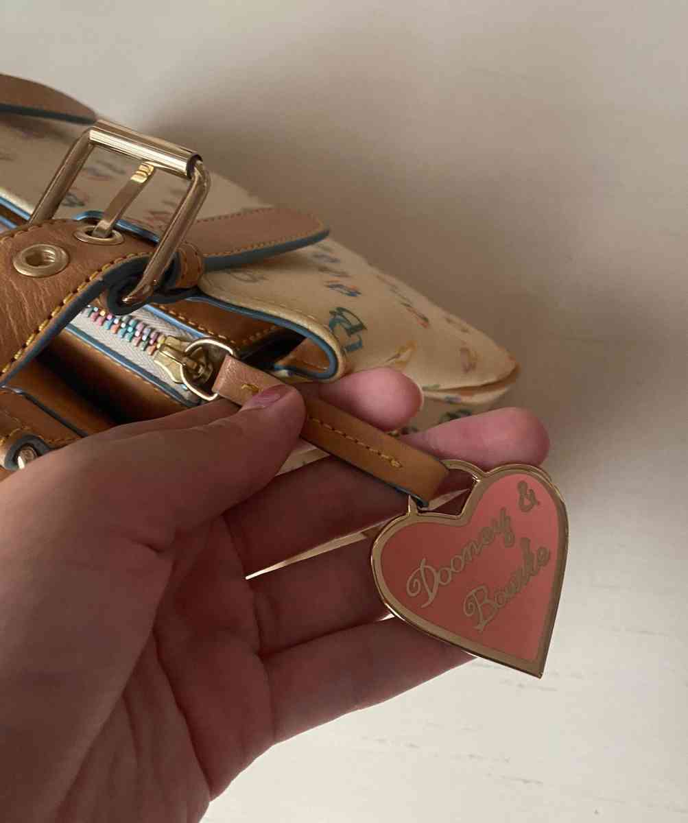 dooney Bourke Small leather multicolor used   mini tote - Phoenix, Arizona - FleaMarketBay