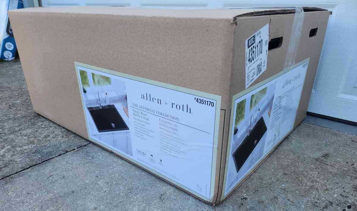 Allen Roth Deforest Collection Kitchen Sink - Homosassa, Florida - FleaMarketBay