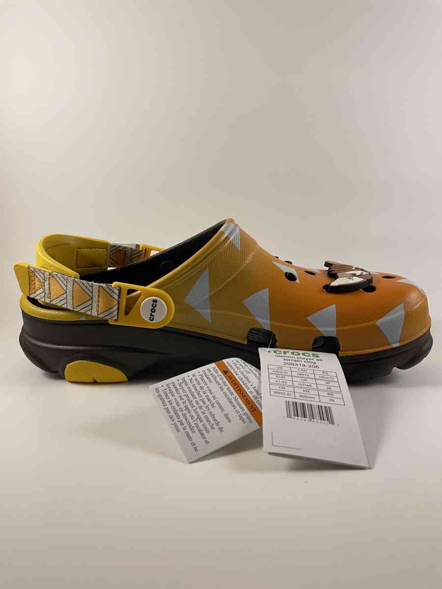 CROCS Demon Slayer Zenitsu Brand New - Chicago, Illinois - FleaMarketBay