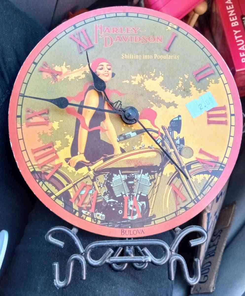Harley Davidson Clock - Franklin, Ohio